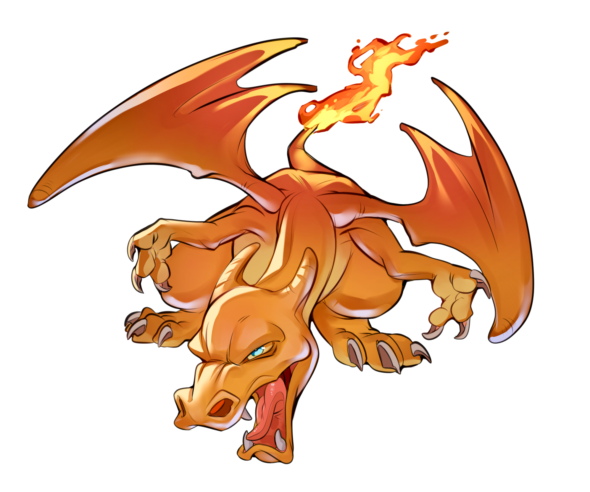 Popular Orange Dragon